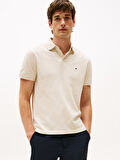 TOMMY HILFIGER Erkek  Ekru Polo Yaka T-Shirt MW0MW17770 ACG