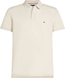 TOMMY HILFIGER Erkek  Ekru Polo Yaka T-Shirt MW0MW17770 ACG