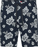 TOMMY HILFIGER TJM SLUB AOP BEACH SHORT EXT Şort