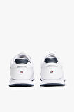 Erkek Dokulu Panelli Runner Sneaker - Beyaz | 43