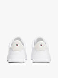Tommy Hilfiger TH COURT LTH DETAIL ESS Erkek Beyaz Sneaker FM0FM05367YBS