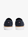 TOMMY HILFIGER Erkek Marka Logolu Şık Görünümlü Rahat Tabanlı Günlük Kullanıma Uygun Lacivert Sneaker FM0FM05514 DW5