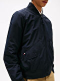 Tommy Hilfiger PACKABLE BOMBER Erkek Mavi Ceket MW0MW39629DW5