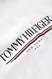 Erkek Brand Love Hilfiger Hoodie Sweatshirt - Beyaz | M