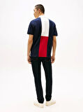 Tommy Hilfiger ARCHIVE COLORBLOCK POLO Erkek Beyaz T-shirt MW0MW405910FA
