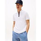 Tommy Hilfiger Erkek Interlock Zıp T-Shirt MW0MW39552