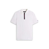 Tommy Hilfiger Erkek Interlock Zıp T-Shirt MW0MW39552