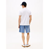 Tommy Hilfiger Erkek Interlock Zıp T-Shirt MW0MW39552