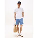 Tommy Hilfiger Erkek Interlock Zıp T-Shirt MW0MW39552