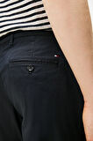 Erkek Slim Fit Dokulu Bleecker Chino Pantolon - Lacivert | 31/32