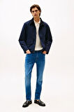 Erkek Slim Fit 5 Cepli Esnek Kot Pantolon - Mavi | 34/30