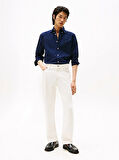 Tommy Hilfiger Erkek  Solid Heritage Oxford Lacivert Gömlek MW0MW357740G0