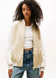 Tommy Jeans Standart Bej Kadın Ceket DW0DW21432RBV
