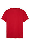 Erkek TJM Reg Flag Linear SS Tee Ext T-Shirts - Kırmızı | XS