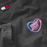 TOMMY HILFIGER Kadın  Siyah T-Shirt DW0DW21358 BDS