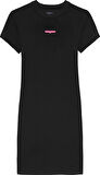 TOMMY HILFIGER Kadın  Siyah Elbise DW0DW21186 BDS