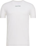 CALVIN KLEIN Erkek Marka Logolu Organik Pamuklu Günlük Kullanıma Uygun Beyaz T-Shirt LVGMF5K101 100
