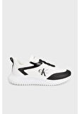 Calvin Klein Jeans Eva Tabanlı Karışık Materyal Runner Erkek Sneaker YM0YM01439-01W