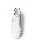 Calvin Klein Beyaz - Siyah Erkek Sneaker CHUNKY CUPSOLE LACEUP LTH MIX