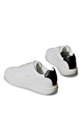 Calvin Klein Beyaz - Siyah Erkek Sneaker CHUNKY CUPSOLE LACEUP LTH