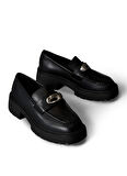 Calvin Klein Deri Siyah Loafer YW0YW01912BEH