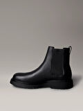 Calvin Klein Deri Combat Chelsea Erkek Siyah Bot YM0YM01374-0GJ