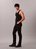 Calvin Klein Normal Bel Normal Paça Normal Siyah Erkek Denim Pantolon LV04RD902G433_SLIM STRAIGHT JAGUAR
