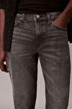 Erkek Slim Taper Hearst Dar Paça Jean Pantolon - Gri | 35/32