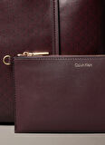 Calvin Klein Koyu Kahve Kadın Tote Çanta LV04F3267G