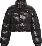 Calvin Klein Shıne Crop Puffer Jacket Kadın Mont LV047D504GUB1
