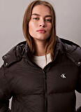 Calvin Klein Jeans Siyah Kadın Standart Baskılı Mont LV047D501GUB1