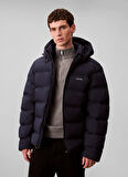 Calvin Klein Mavi Erkek Mont LV04LD517GCEF_LS QUILTED BONDED CHA