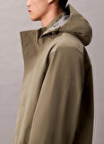 Calvin Klein Normal Bej Erkek Ceket LV04LD518GROB_LS 3 IN 1 TECH HOODED
