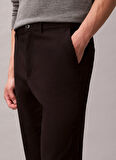 Calvin Klein Normal Bel Normal Paça Normal Siyah Erkek Pantolon LV04LD613GUB1_SLIM SATEEN CHINO TRO