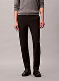 Calvin Klein Normal Bel Normal Paça Normal Siyah Erkek Pantolon LV04LD613GUB1_SLIM SATEEN CHINO TRO