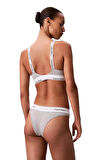 Calvin Klein Kadın Gri Lightly Lined Bralette Sütyen LV00QF8504