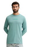 Calvin Klein Erkek Yeşil T-Shirt 000NM2771E 