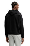 Calvin Klein Erkek Siyah Hoodie Uzun Kollu Kapüşonlu Sweatshirt LV00NM2930