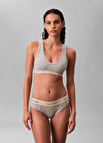 Calvin Klein Gri Kadın Bikini Külot LV00QF8598 CK WOMEN
