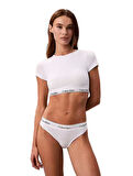 Calvin Klein Kadın Beyaz Brazilian LV00QF8522 