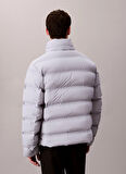 Calvin Klein Gri Erkek Mont LV04LD517GWCP_LS QUILTED BONDED CHA