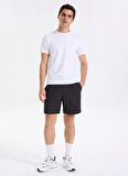 Calvin Klein Jeans Regular Fit Siyah Erkek Şort LVGMF5S801UB1 WOVEN SHORT