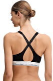 Calvin Klein Kadın Siyah Destekli Lift Bralet Sütyen LV00QF8500
