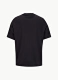 Calvin Klein Jeans Bisiklet Yaka Baskılı Siyah Erkek T-Shirt LV04RD808GUB1 SS 16S TC CALVIN KLEI