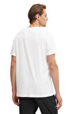 Calvin Klein Erkek Beyaz Yuvarlak Yaka T-Shirt 000NM2748E