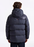 Tommy Hilfiger Mavi Erkek Mont MW0MW40613DW5_MIX DOWN HOODED PUFFE