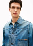 Tommy Hilfiger Lacivert Erkek Denim Ceket MW0MW418781BA_TRUCKER JKT TYPE 1 MA