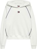 TOMMY HILFIGER Kadın Marka Logolu Günlük Kullanıma Uygun Beyaz1 Sweatshirt DW0DW22544 YBL