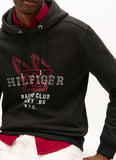 Tommy Hilfiger Siyah Erkek Sweatshırt MW0MW41431BDS_MODERN ATH GRAPHIC HO