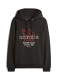 Tommy Hilfiger Siyah Erkek Sweatshırt MW0MW41431BDS_MODERN ATH GRAPHIC HO